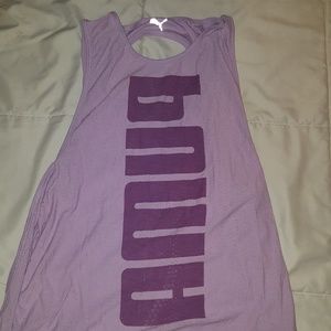 Puma purple tank